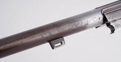 Lot 58 - J Blissett & Sons: a single barrel 16-bore hammer action shotgun