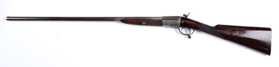Lot 58 - J Blissett & Sons: a single barrel 16-bore hammer action shotgun
