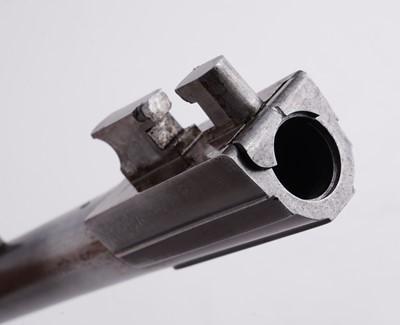 Lot 58 - J Blissett & Sons: a single barrel 16-bore hammer action shotgun