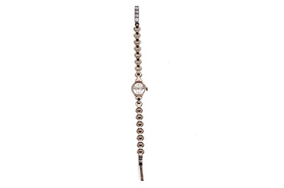 Lot 363 - A lady's 9ct gold cased Avia cocktail watch