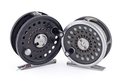 Lot 552 - A Hardy ‘Marquis’ #4 fishing reel; and a Scientific Anglers ‘System Two’ reel