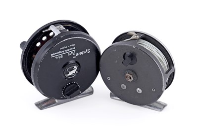 Lot 552 - A Hardy ‘Marquis’ #4 fishing reel; and a Scientific Anglers ‘System Two’ reel