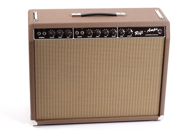 Lot 188 - A Rift hand wired twin reverb guitar amplifier