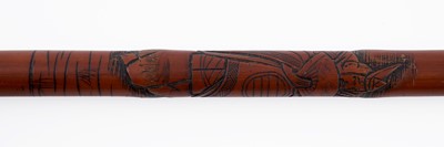 Lot 525 - Two walking canes