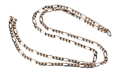 Lot 265 - A 9ct yellow gold curb link chain necklace
