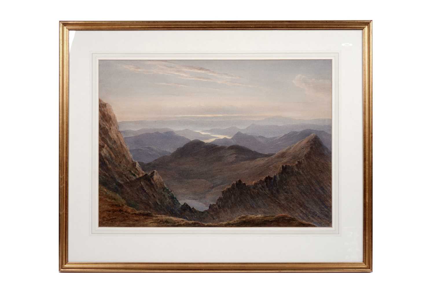 Lot 675 - Edward (Arden) Tucker Jnr. - Striding Edge, Helvellyn | pastel