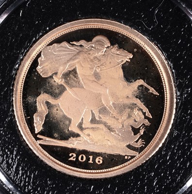 Lot 136 - An Elizabeth II 2016 'Queen's 90th Birthday' gold proof sovereign