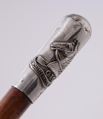 Lot 93 - Newcastle Upon Tyne R.G.S. O.T.C. swagger stick
