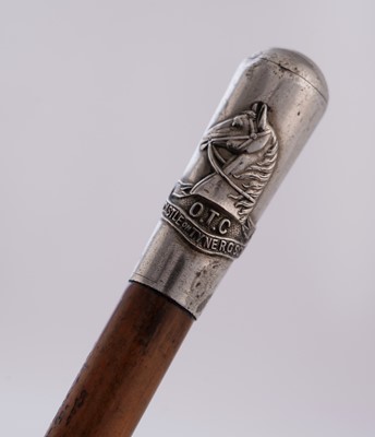 Lot 93 - Newcastle Upon Tyne R.G.S. O.T.C. swagger stick
