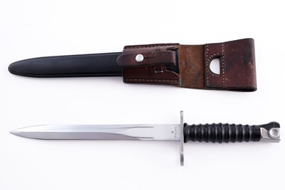 Lot 77 - A Swiss M1957 bayonet, by Waffenfabrik