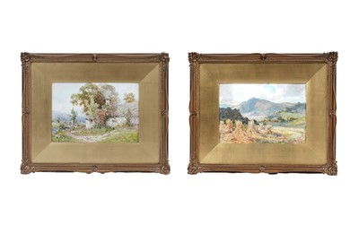Lot 109 - Joshua Fisher - Two Welsh Landscapes | watercolour
