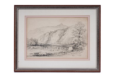 Lot 72 - Late 19th Century British School - On the Manifold at Wetton | pencil