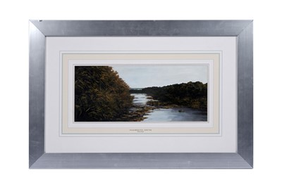 Lot 59 - Patrick Ryan - Wylam Bridge Pool - River Tyne | gouache