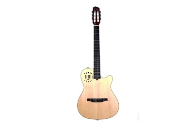 Lot 104 - A Godin Multiac Nylon Duet Ambiance electro-acoustic guitar
