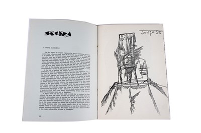Lot 754 - Susanne Wenger - Diviner for Obatala with accompanying book | screenprint