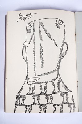 Lot 754 - Susanne Wenger - Diviner for Obatala with accompanying book | screenprint