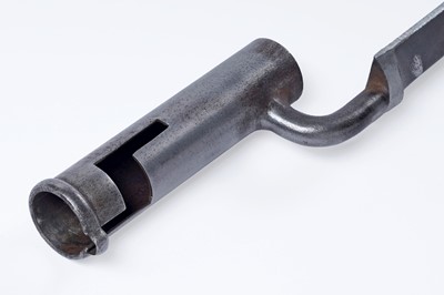 Lot 84 - Three period socket bayonets for India-pattern musket