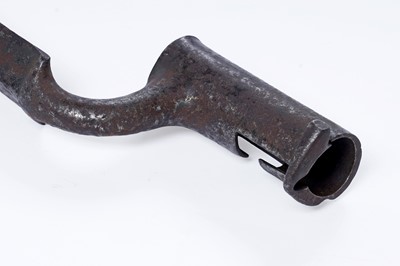 Lot 84 - Three period socket bayonets for India-pattern musket