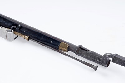Lot 59 - A replica flint lock Tower musket and bayonet