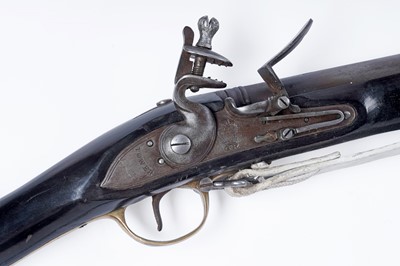 Lot 59 - A replica flint lock Tower musket and bayonet