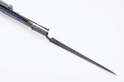 Lot 59 - A replica flint lock Tower musket and bayonet
