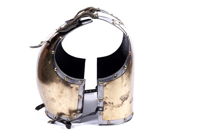 Lot 39 - A replica cuirassier breast and backplate