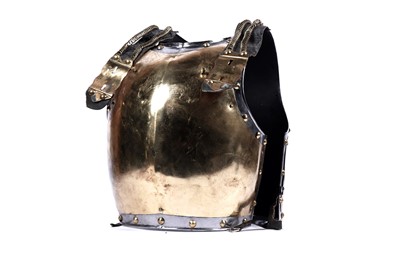 Lot 39 - A replica cuirassier breast and backplate