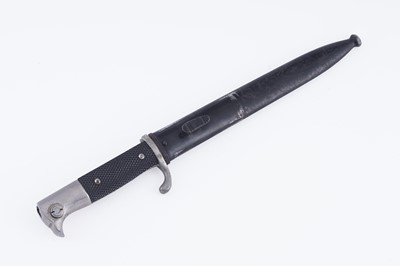 Lot 73 - A Second World War German parade bayonet