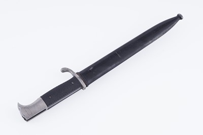 Lot 73 - A Second World War German parade bayonet