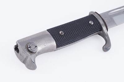 Lot 73 - A Second World War German parade bayonet