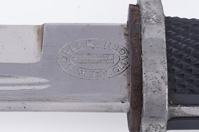 Lot 73 - A Second World War German parade bayonet