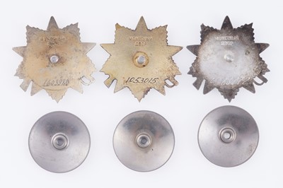 Lot 15 - A selection of Soviet Russian orders and medals