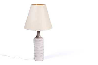 Lot 603 - Aldo Londi for Bitossi: a ‘Rimini’ white ceramic table lamp