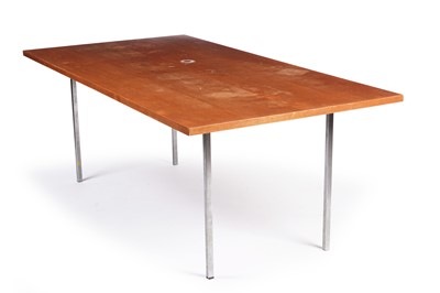 Lot 547 - Attributed to Florence Knoll: a mid-20th Century dining or conference table