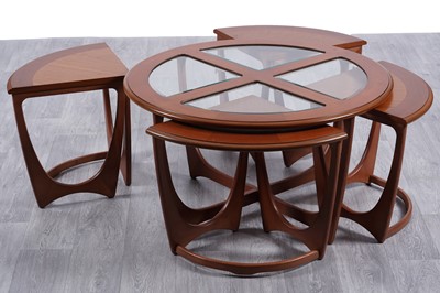 Lot 136 - Victor B. Wilkins for G Plan: a teak ‘Astro’ trinity coffee table