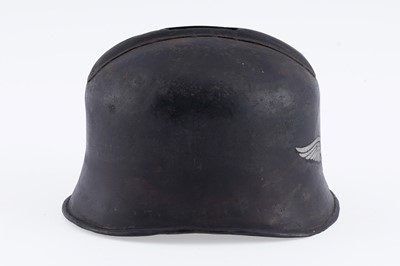 Lot 31 - A Luftwaffe helmet pattern money box