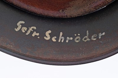 Lot 35 - A German Second World War M35 helmet
