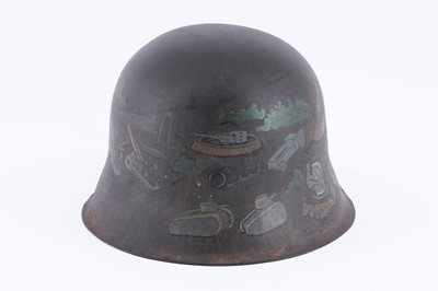 Lot 36 - A German M42 pattern helmet