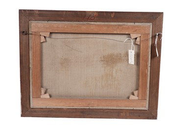 Lot 630 - 19th Century Flemish School - Coastal view with fishing boats | oil