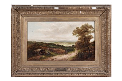Lot 636 - Henry Hadfield Cubley - Gypsy Encampment on the Common | oil