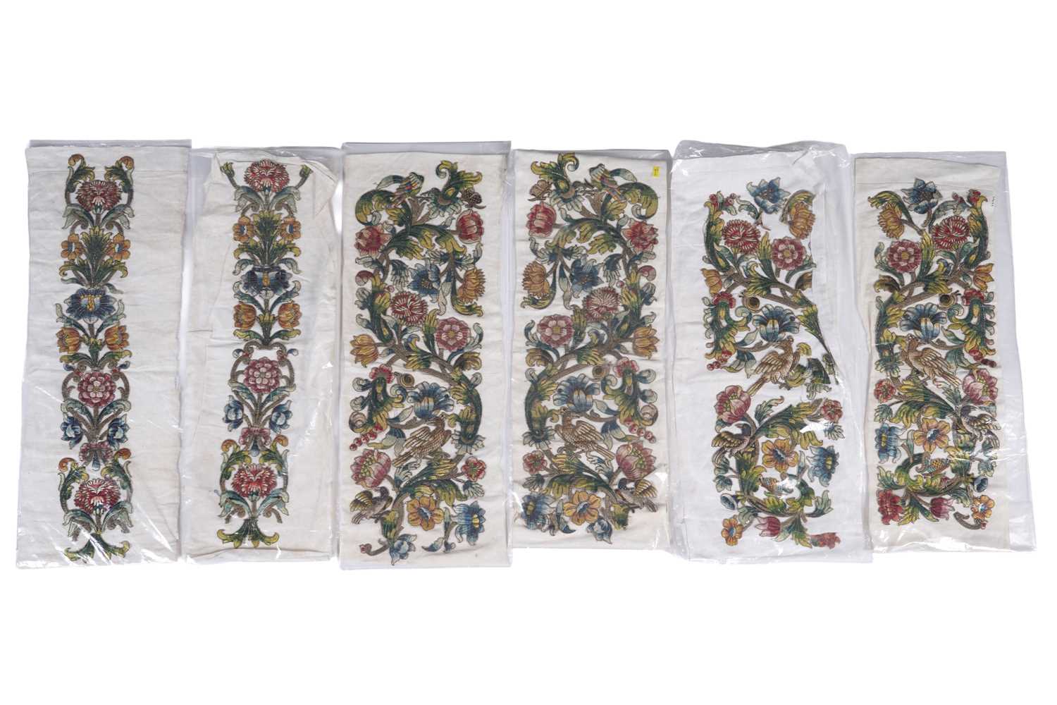 Lot 1023 - 17th Century European needlework slips