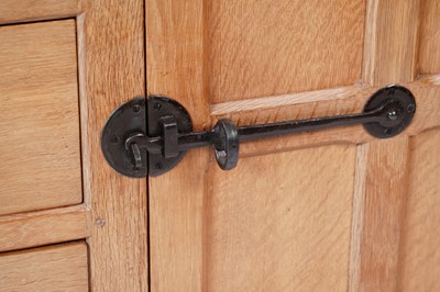 Lot 1074 - Robert ‘Mouseman’ Thompson: an oak sideboard