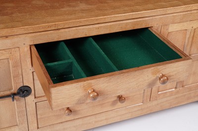 Lot 1074 - Robert ‘Mouseman’ Thompson: an oak sideboard