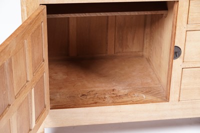 Lot 1074 - Robert ‘Mouseman’ Thompson: an oak sideboard