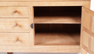 Lot 1074 - Robert ‘Mouseman’ Thompson: an oak sideboard