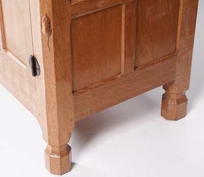 Lot 1074 - Robert ‘Mouseman’ Thompson: an oak sideboard