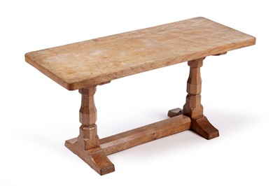 Lot 1075 - Robert ‘Mouseman’ Thompson: an oak coffee table
