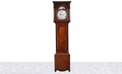 Lot 115 - John Smith, Berwick (1782-1800): a George III mahogany 8-day longcase clock