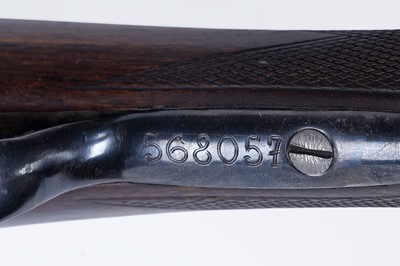 Lot 44 - An AYA side by side 20 bore shotgun