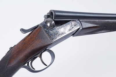 Lot 44 - An AYA side by side 20 bore shotgun